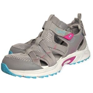 Ryka Sky Walk Trek Mesh Adjustable Slip-On Sandals 7M & 6M MISMATCHED